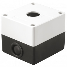 Корпус КП101 для кнопок 1місце білий ІЕК