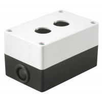 Корпус КП102 для кнопок 2 місця білий ІЕК