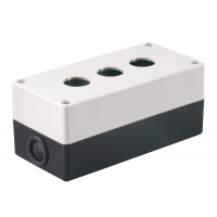 Корпус КП103 для кнопок 3места белый ИЭК