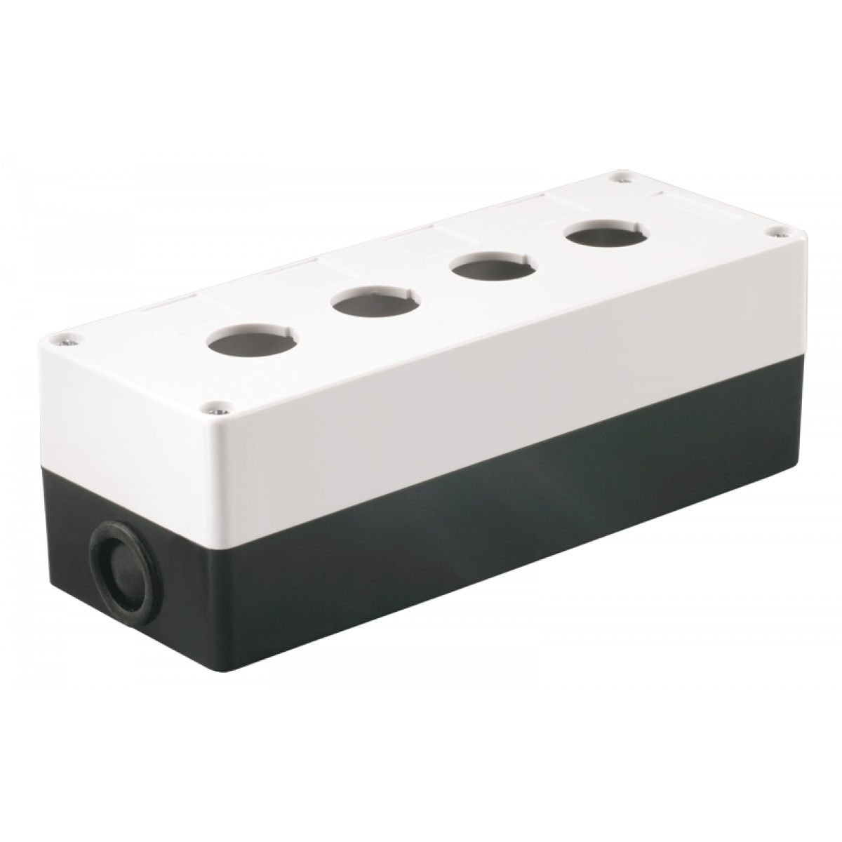 Корпус КП104 для кнопок 4 місця білий IEK