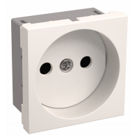 РКС-20-20-П-К Розетка без з/к 2к (на 2 модуля) ПРАЙМЕР белая IEK