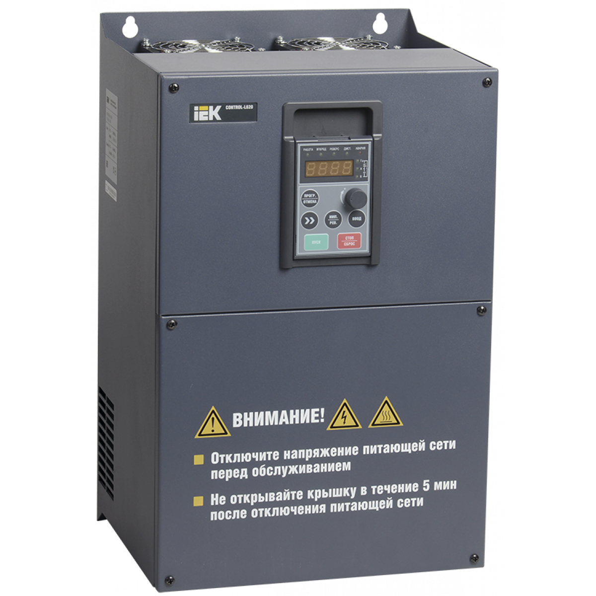 Перетворювач частоти CONTROL-L620 380В, 3Ф 22-30 kW (CNT-L620D33V22-30TE) ІЕК