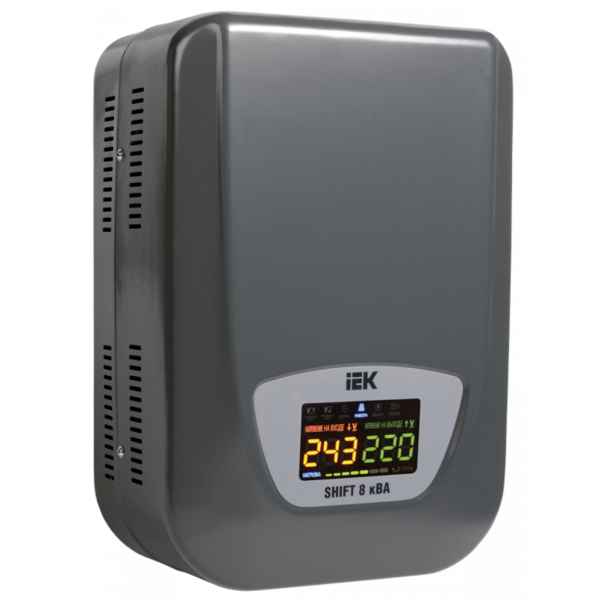 Стабилизатор напряжения Shift  8 кВА эл-механ. настенный IEK