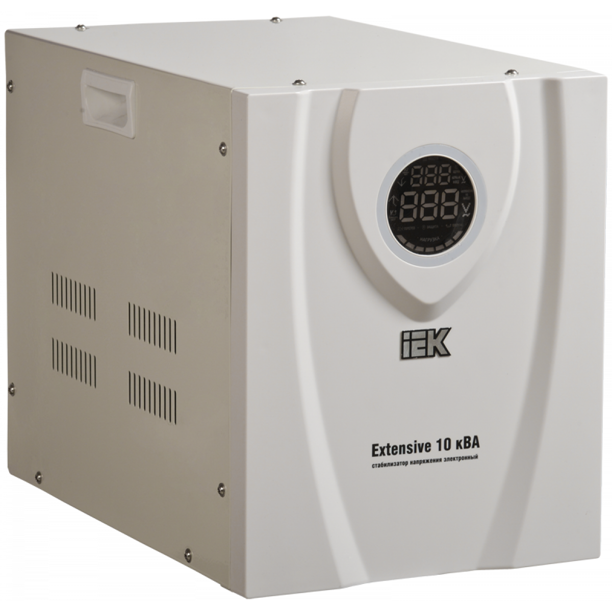 Стабілізатор напруги Extensive 10 кВА рел. перекл. IEK