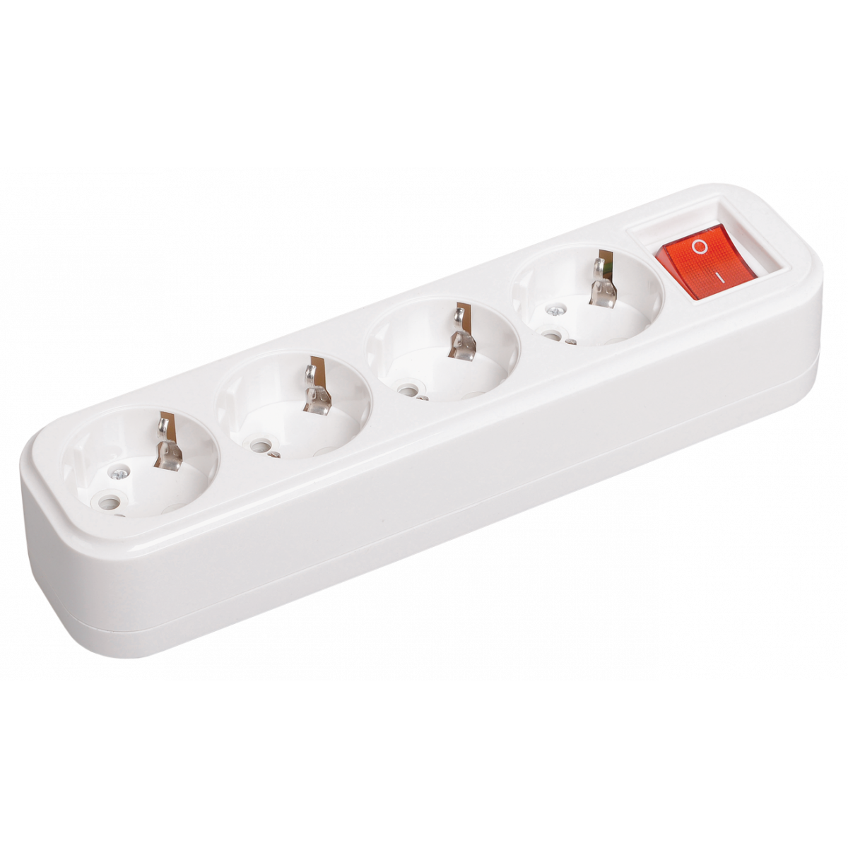 Розетка переносная разб. с выкл. К04В 4 места CLASSIC IEK