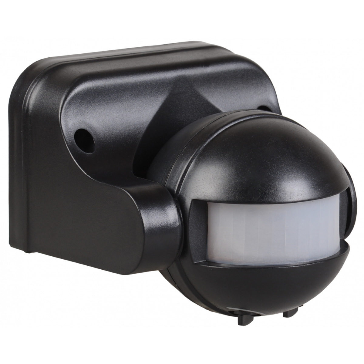 Датчик руху ДД 009 чорний, макс. навантаження 1100Вт, кут огляду 180град., дальність 12м, IP44, IEK