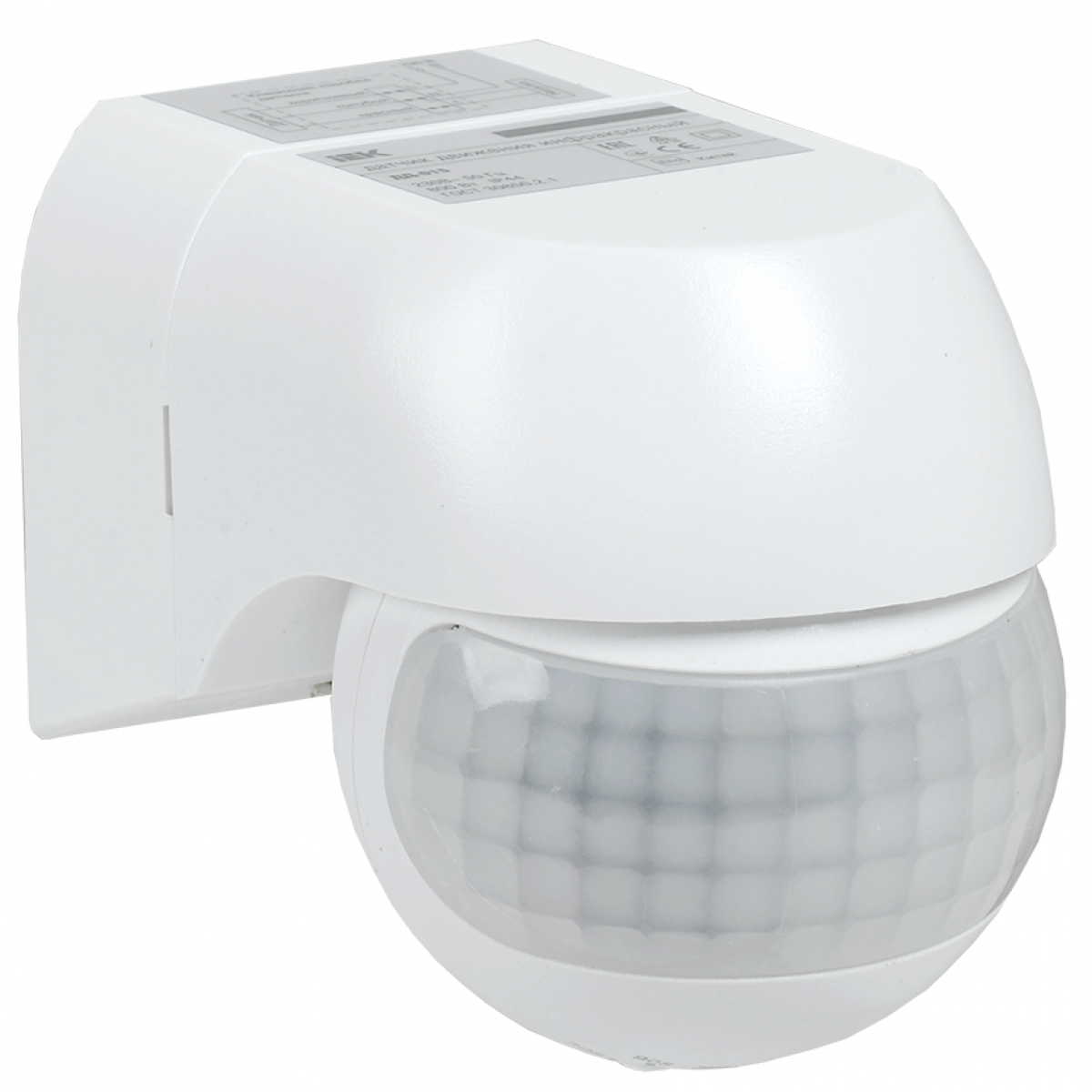 Датчик руху ДД 015 білий 800Вт 180гр 12м IP44 (LDD10-015-800-001) ІЕК