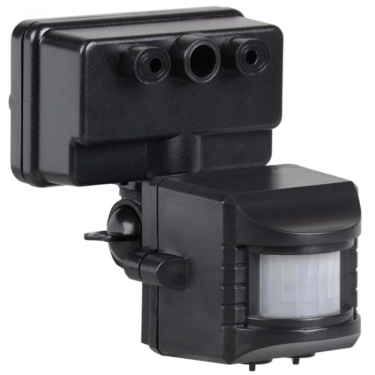 Датчик руху ДД 019 чорний, макс. навантаження 1100Вт, кут огляду 120град., дальність 12м, IP44, IEK