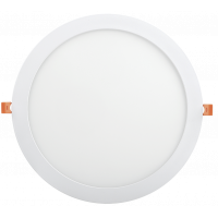 Світильник ДВО 1609 білий круг LED 24Вт 4000 IP20 (LDVO0-1609-1-24-4000-K01) ІЕК