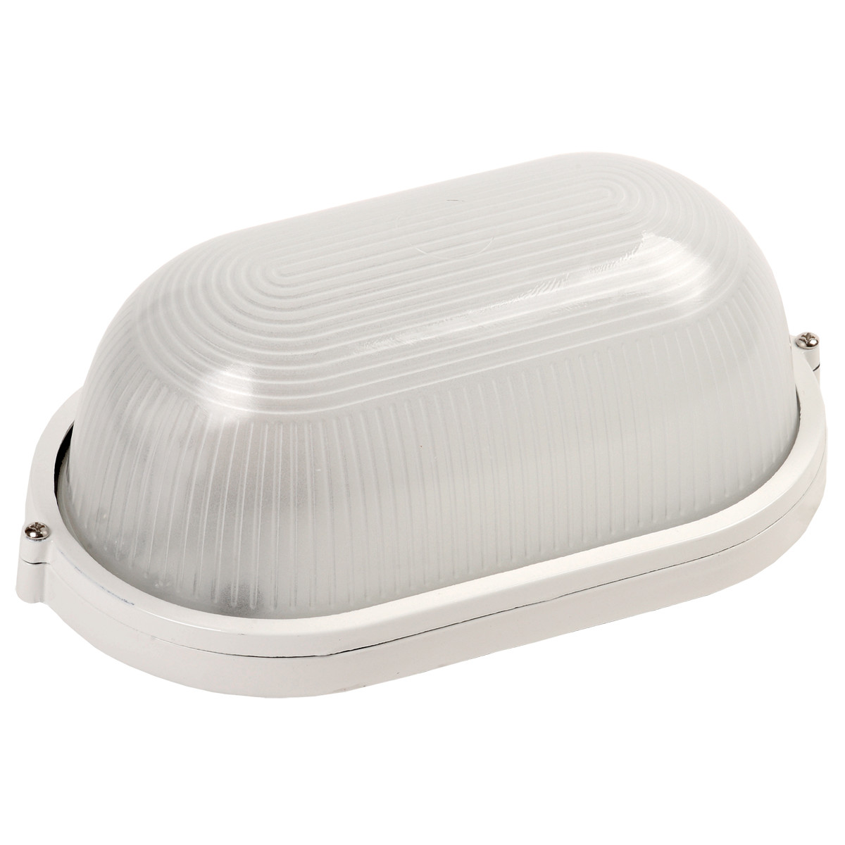 Світильник НПП1201 білий/овал 100Вт IP54 IEK