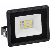 Прожектор СДО 06-10 светодиодный черный IP65 4000 K (LPDO601-10-40-K02) ІЕК