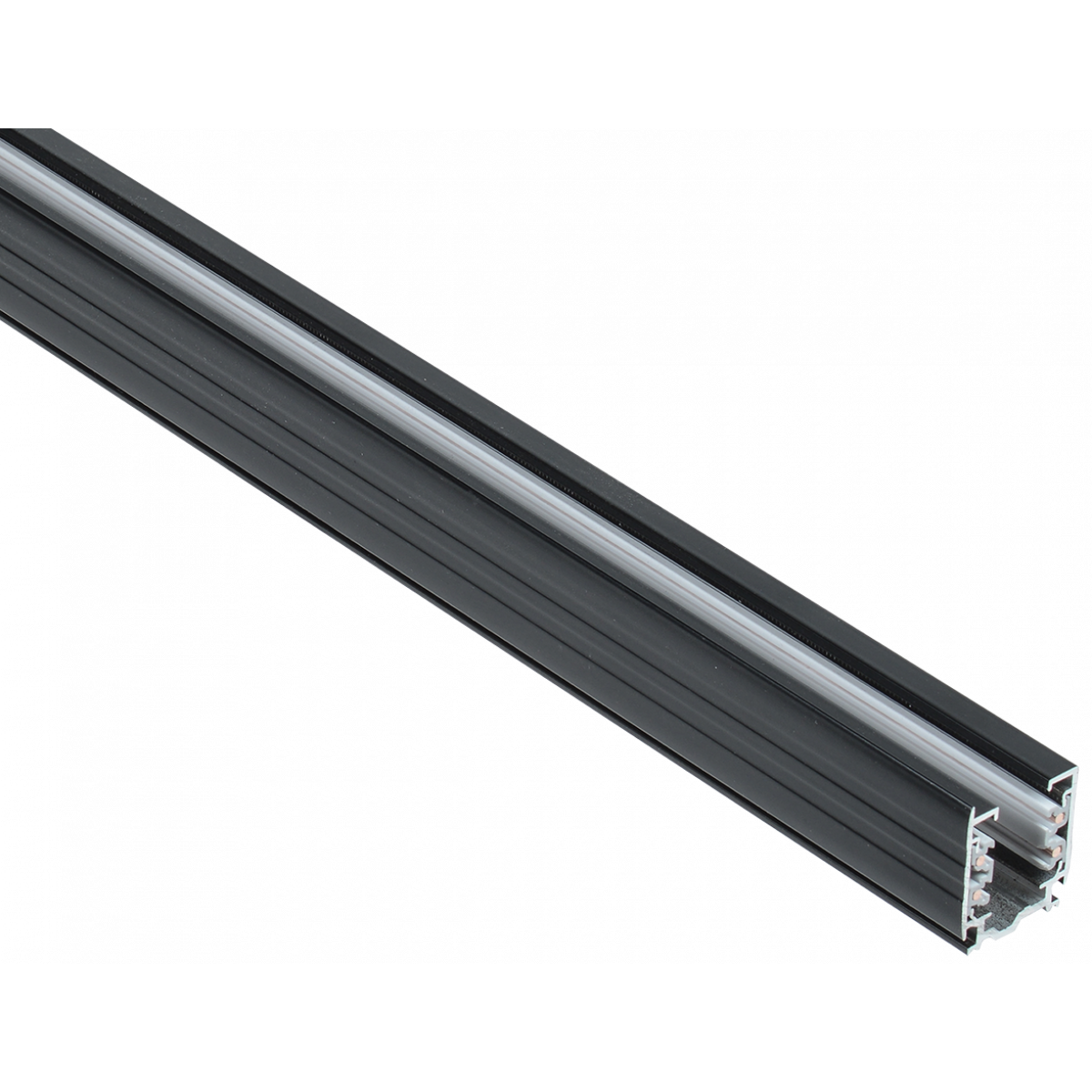 Шинопровод осветительный трехфазный 3м черный IEK