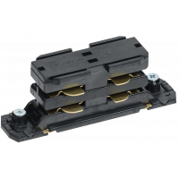 З'єднувач прямий внутрішній для трифазного ШП чорний IEK