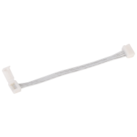 Конектор 5шт IP65 RGB 10 мм (роз'єм - 15 см - роз'єм) IEK