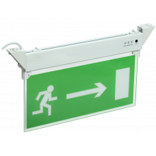ССА 2103 Світильник аварійний, 3ч, 3Вт, НАПРАВО, IP20 (LSSA0-2103-3-20-K03) ІЕК