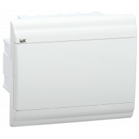 Бокс ЩРВ-П-9 модулів вбуд.пластик IP41 PRIME білі двері