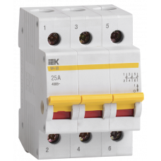 Вимикач навантаження ВН-32 3Р 25А