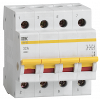 Вимикач навантаження ВН-32 4Р 32А