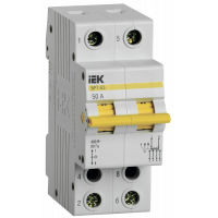 Вимикач-роз'єднувач трипозиційний ВРТ-63 2Р 50А (MPR10-2-050) ІЕК
