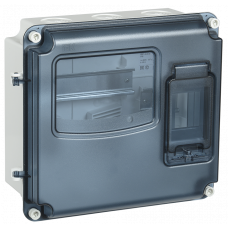 Корпус пластиковий ЩУРн-П 1/3 IP66 PC LIGHT IEK