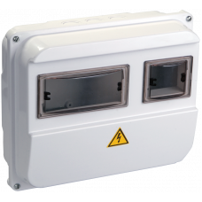 Корпус пласт. ЩУРн-П 1/3 для 1-ф лічильника навісний 220х270х110 IP55