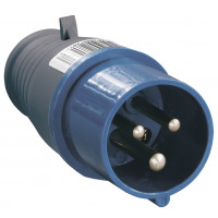 Вилка 013 2Р+PЕ 16А 220В IP44 ИЭК