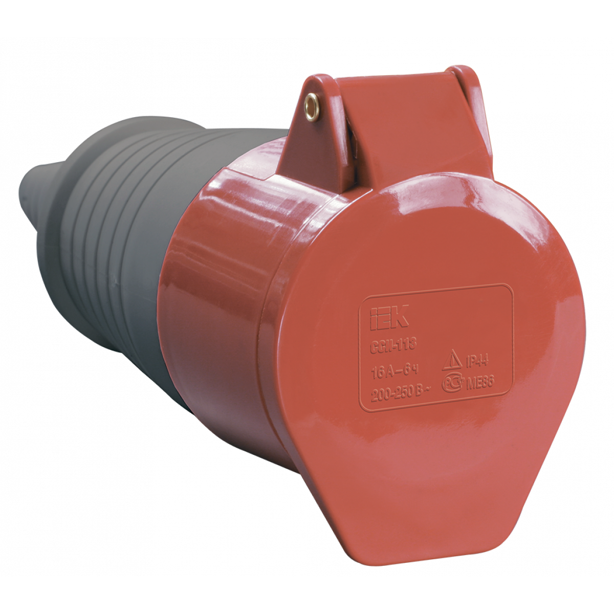 Розетка 225 переносна 3Р+PЕ+N 32А 380В IP44 IEK