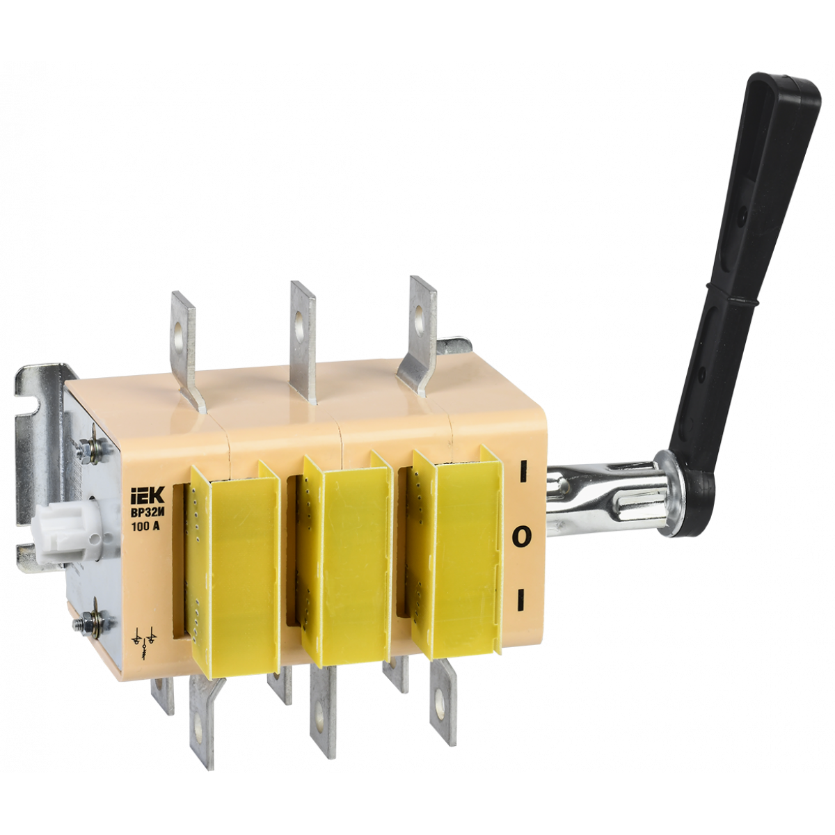 Вимикач-роз'єднувач ВР32-31B71250 100А на 2 напр. знім.рук. IEK
