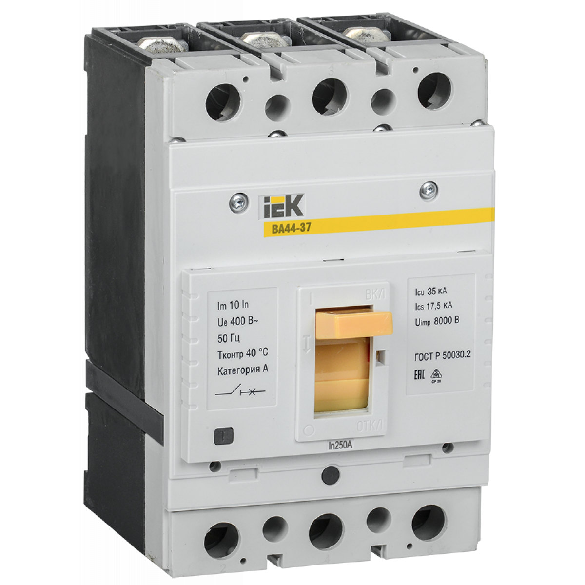 Авт. вимк. ВА44 35 3Р 250А 25кА ІЕК