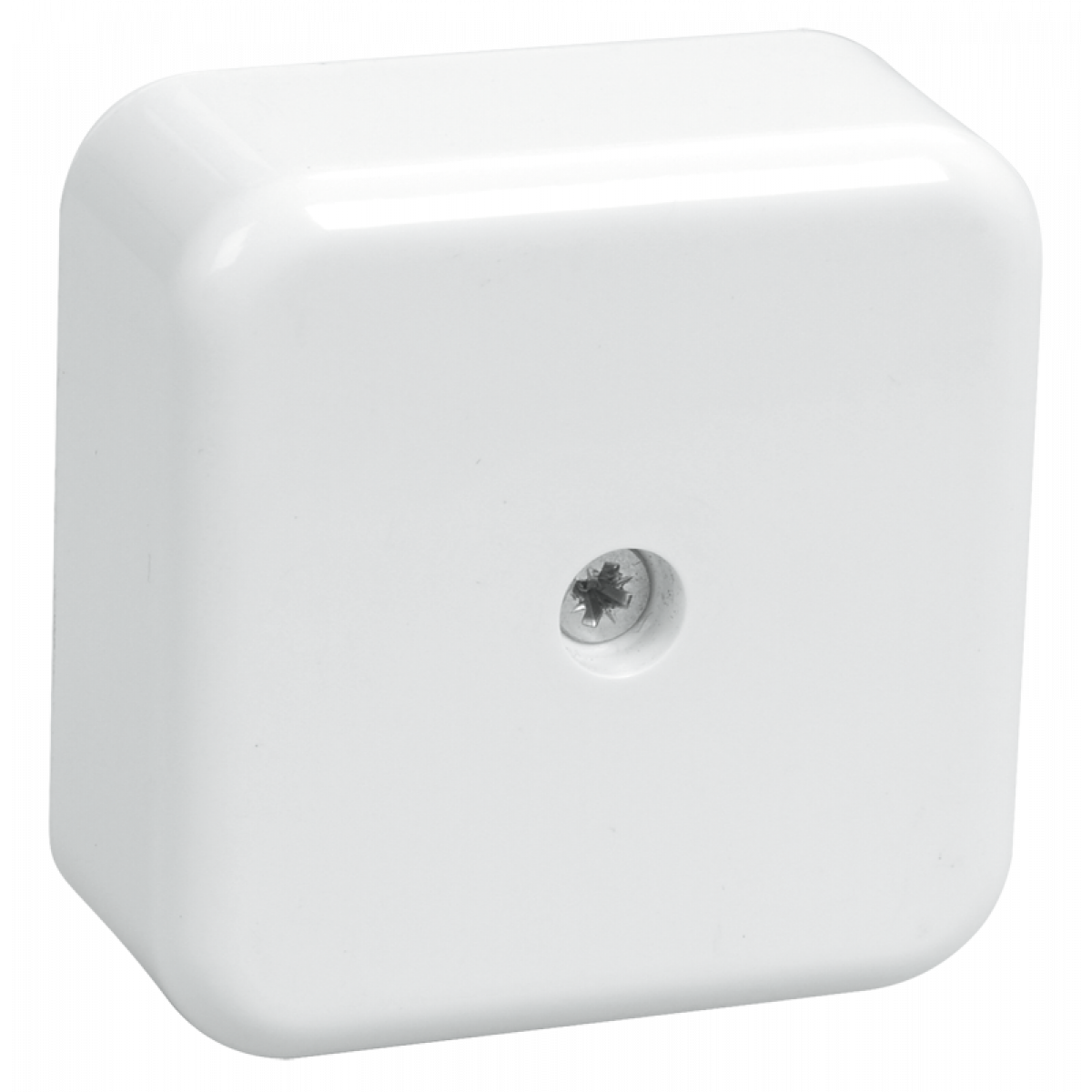 Кробка КМ41206-01 розп. для о/п 50х50х20мм біла (з конт.гр)