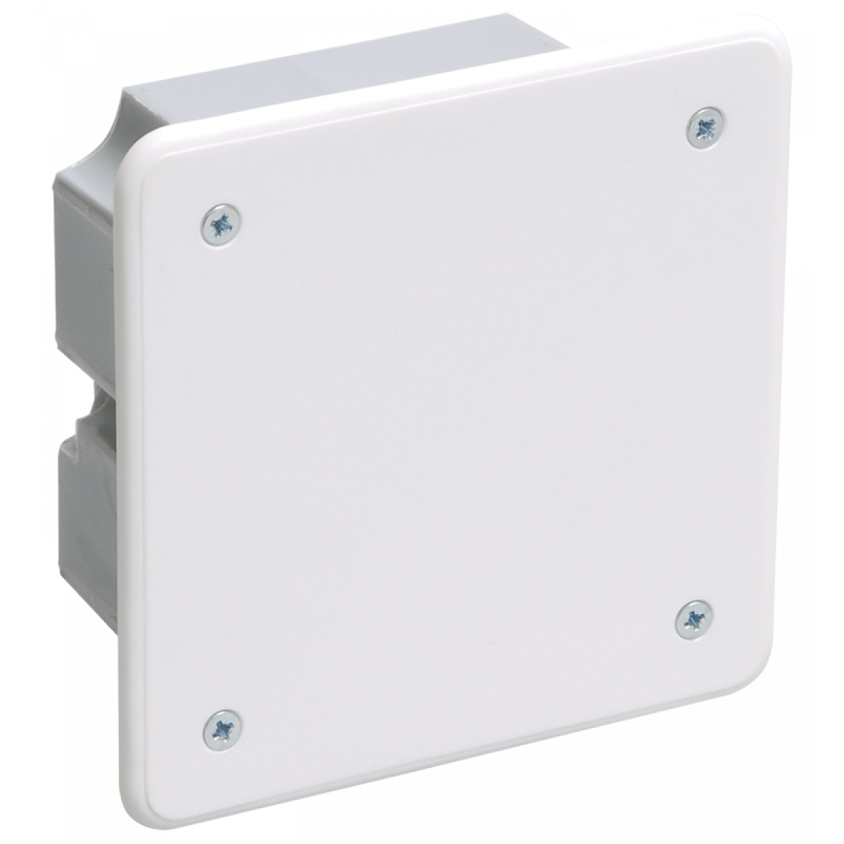 Коробка КМ41001 розпаювальна для тв.стін 92x92x40мм