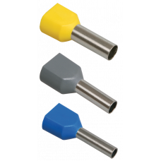 Накінечник-гільза НГІ2 1,0-8 (світло-зелений, 20шт) ІЕК