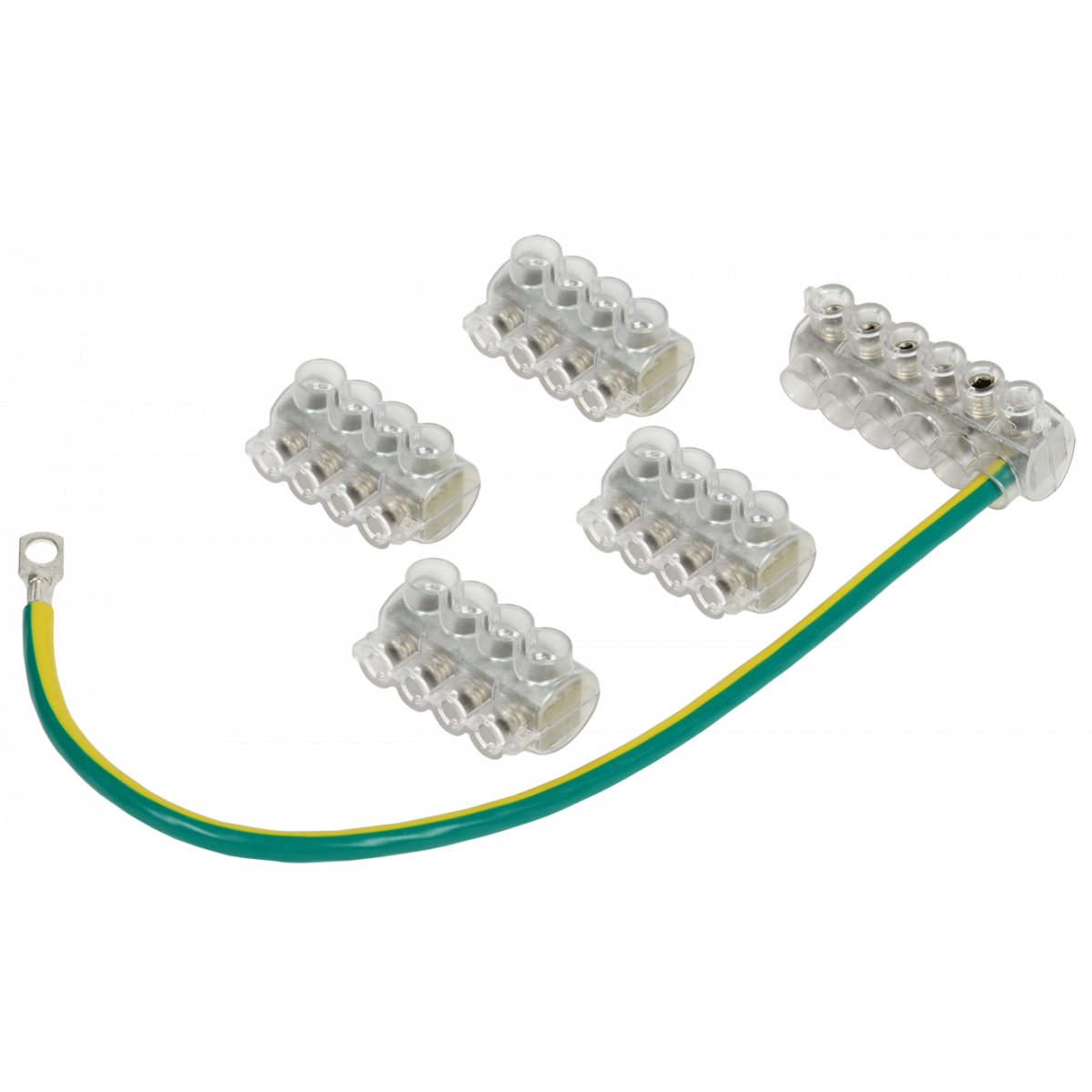 Набір колодок клемних НК-1 (3xKE10.1+KE10.3, SV15) (UZK-NKK-15) ІЕК