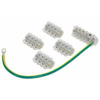 Набір колодок клемних НК-1 (3xKE10.1+KE10.3, SV15) (UZK-NKK-15) ІЕК