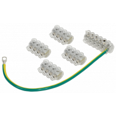 Набір колодок клемних НК-1 (3xKE10.1+KE10.3, SV15) (UZK-NKK-15) ІЕК