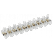 Затискач гвинтовий кінцевий ізольований КЗВІ 4,0мм2 (10x1) IEK