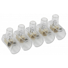 Затискач гвинтовий кінцевий ізольований КЗВІ 4,0мм2 (5x1) IEK