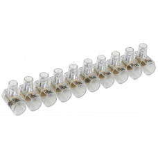 Затискач гвинтовий кінцевий ізольований КЗВІ 6,0мм2 (10x1) IEK