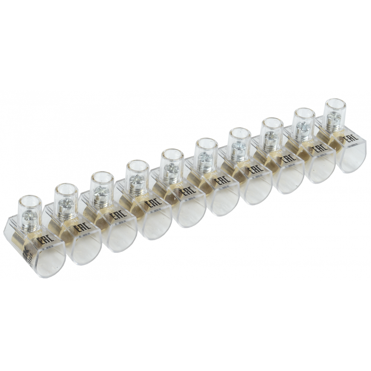 Затискач гвинтовий кінцевий ізольований КЗВІ 10 мм2 (10x1)IEK