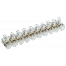 Затискач гвинтовий кінцевий ізольований КЗВІ 10 мм2 (10x1)IEK