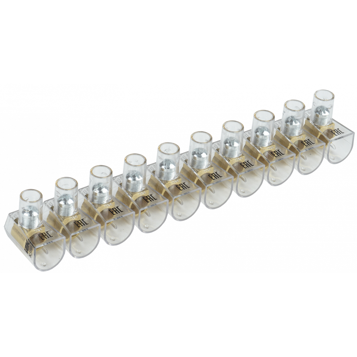 Затискач гвинтовий кінцевий ізольований КЗВІ 25мм2 (10x1) IEK