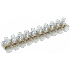 Затискач гвинтовий кінцевий ізольований КЗВІ 25мм2 (10x1) IEK