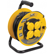 Котушка УК20 з т/з 4 місця 2Р+PЕ/20метрів 3х1,5мм2 IP44 