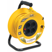 Катушка УК20 с т/з 4 места 2Р/20м 2х0,75 мм2 