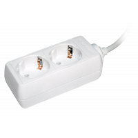 Подовжувач У02 2 місця 2Р+РЕ/5 метрів 3х1мм2 16А/250 IEK