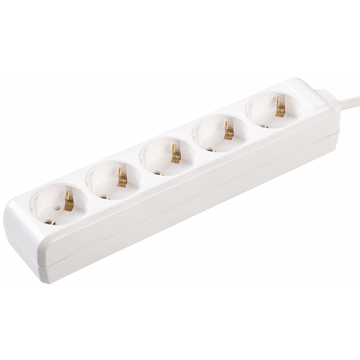 Удлинитель  У05  5 мест 2Р+PЕ/5метров  3х1мм2  16А/250В IEK