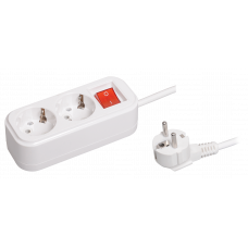 Подовжувач У02 2 місця 2Р+РЕ/3.0 метра 3х1мм2 16А/250В CLASSIC IEK