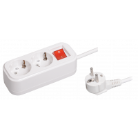 Подовжувач У02 2 місця 2Р+РЕ/5.0 метра 3х1мм2 16А/250В CLASSIC IEK