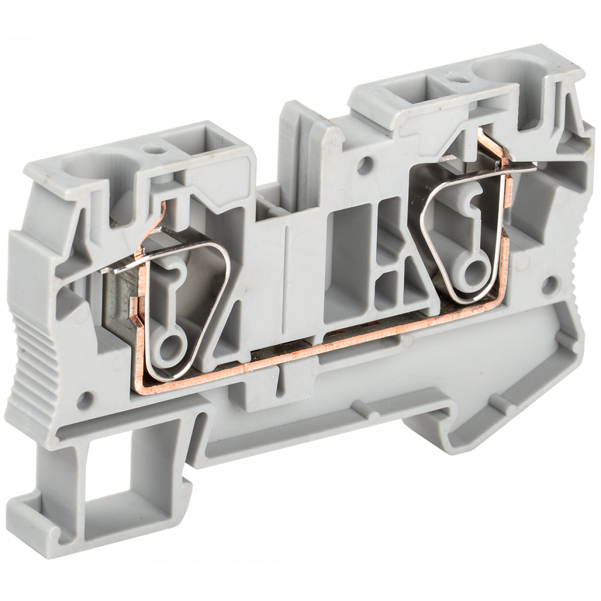 Клема пружинна КПІ 2в-6 57А сірий IEK