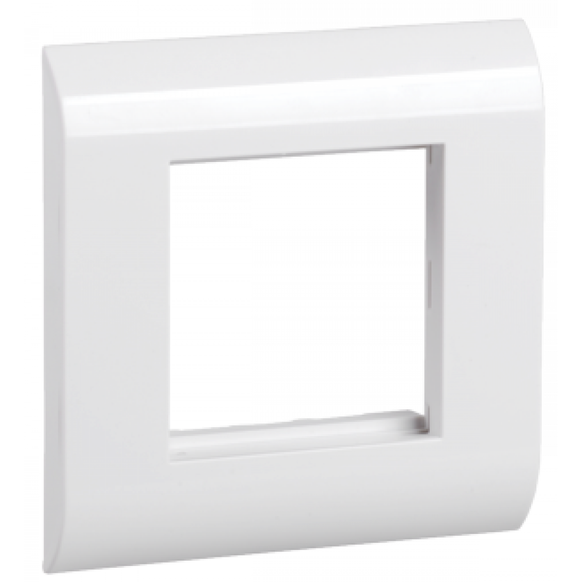 ITK Облицювальна рамка для мод. Mosaic, 80х80мм, біла (CS5-12M) ІЕК
